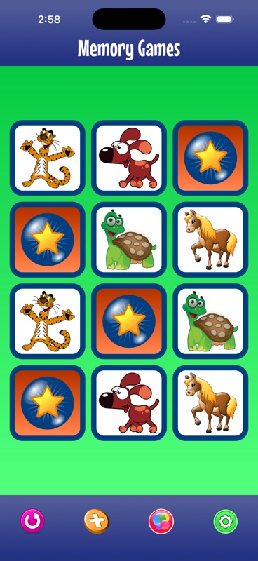 Memory Games with Animals screenshot 2