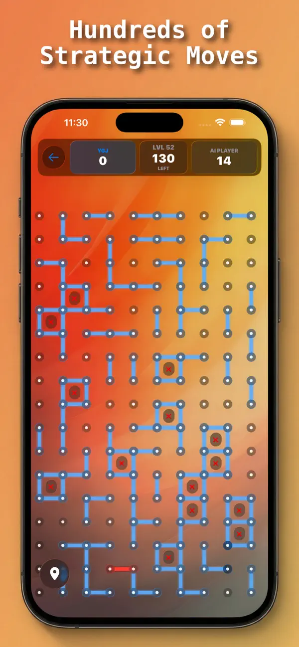 Screenshot #1 pour Cellz Dots and Boxes