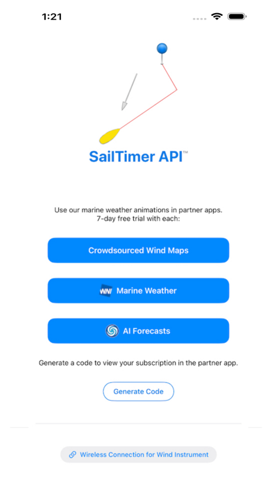 Screenshot #1 pour SailTimer API™