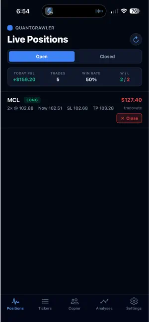 QuantCrawler screenshot 1