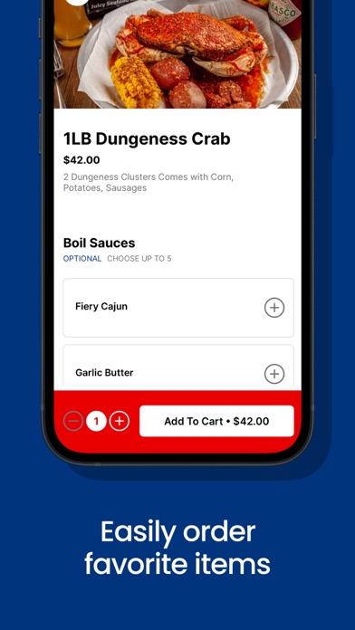 Fiery Crab App Screenshot