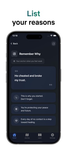 No Contact Tracker: Support AI screenshot