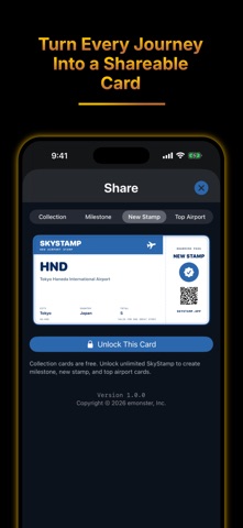 My Travel Map: SkyStamp Screenshot 6 of 10
