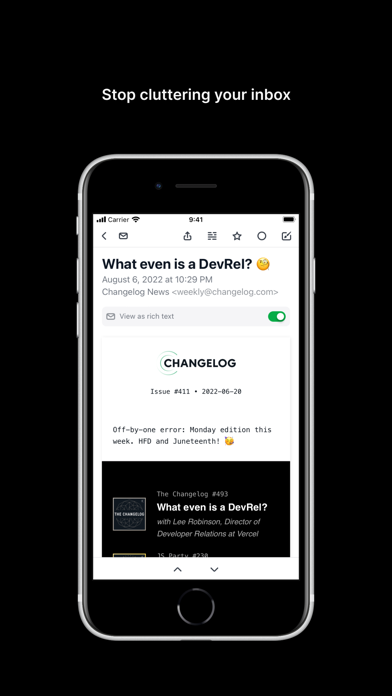 Screenshot 4 of Feedbin App