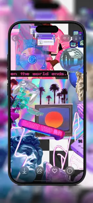 Vaporwave Wallpapers 4K | HD screenshot 3