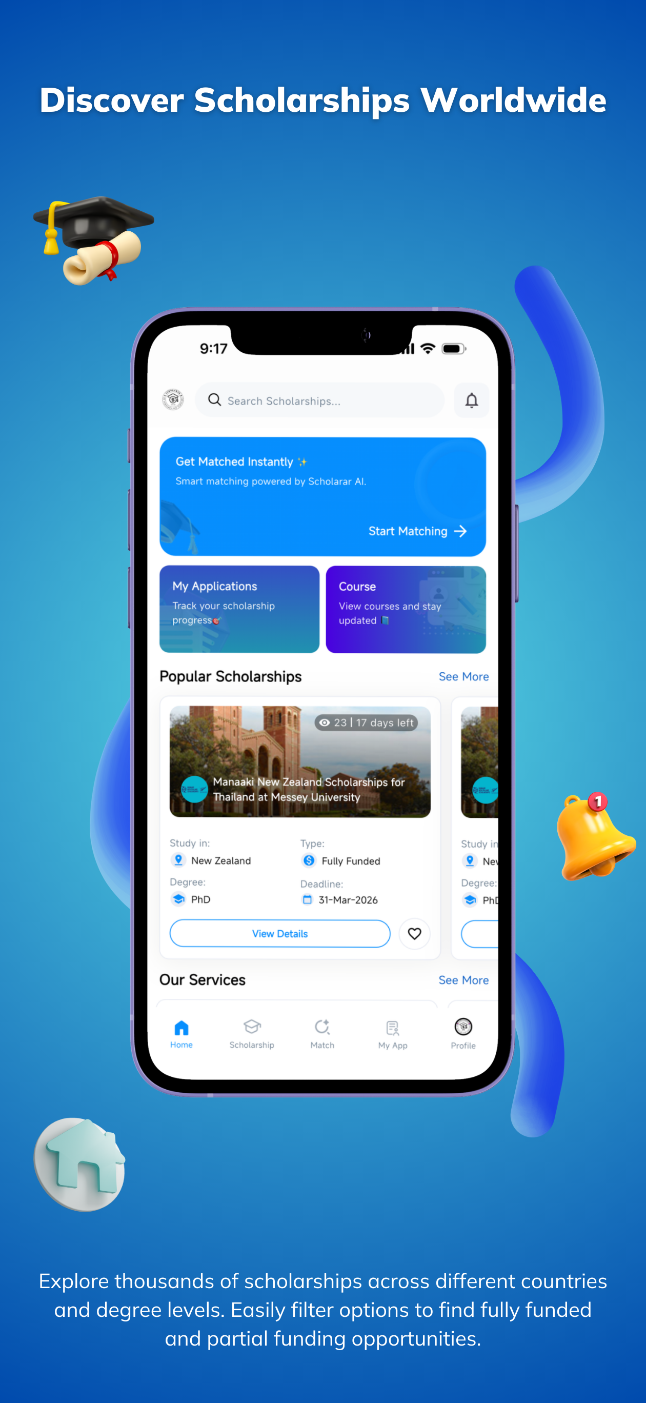 Scholarar - Scholarship App