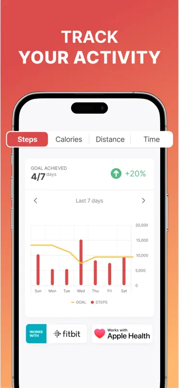 WalkFit: Steps counter screenshot 6 of 7