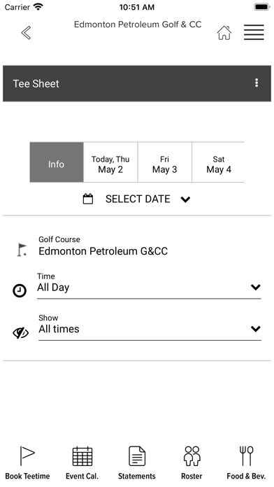 Edmonton Petroleum Golf Club Screenshot