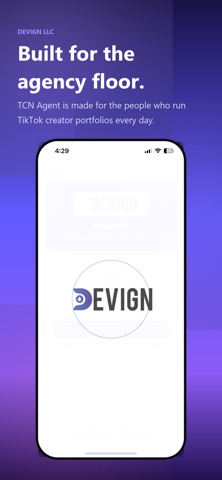 Devign TCN Agent iPhone screenshot