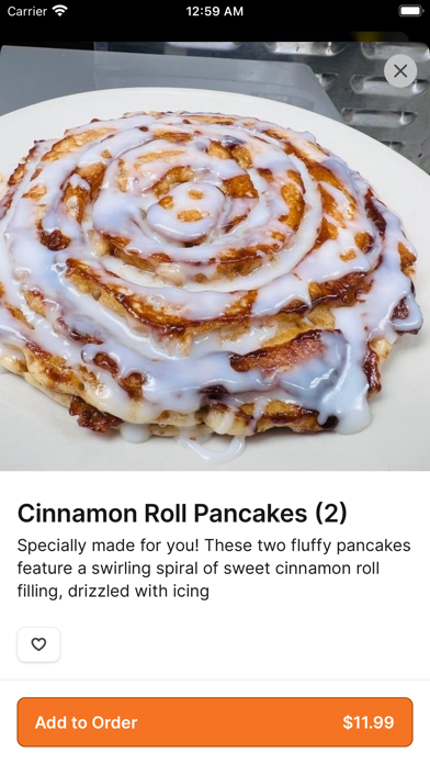 The Fried Egg To Go iPhone screenshot 3 - Food & Drink app