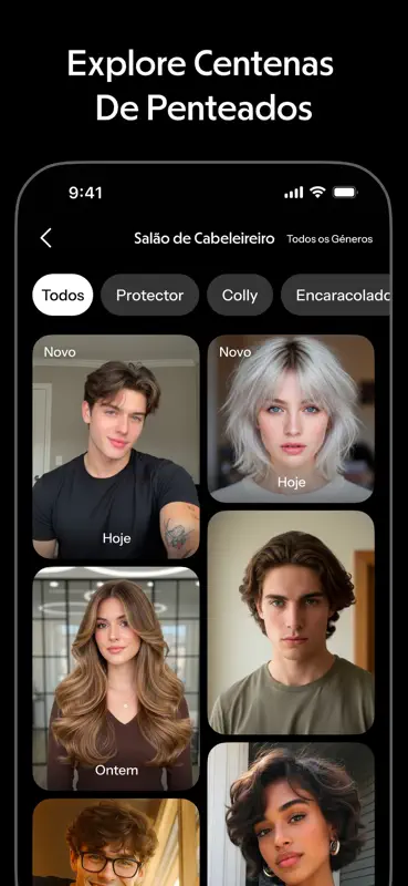 Hairify - Teste penteados IA screenshot 5 of 10