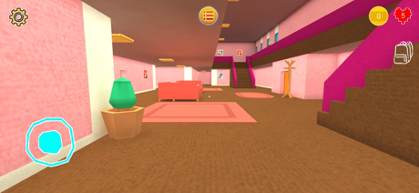 Pink Princess House Craft Game screenshot 2