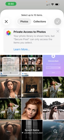Secure Pixel screenshot
