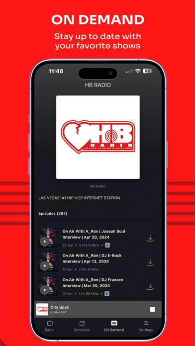 HB RADIO LV Screenshot