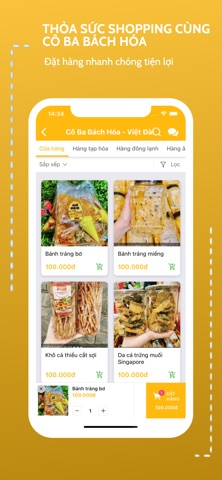Cô Ba Bách Hóa - Việt Đài screenshot