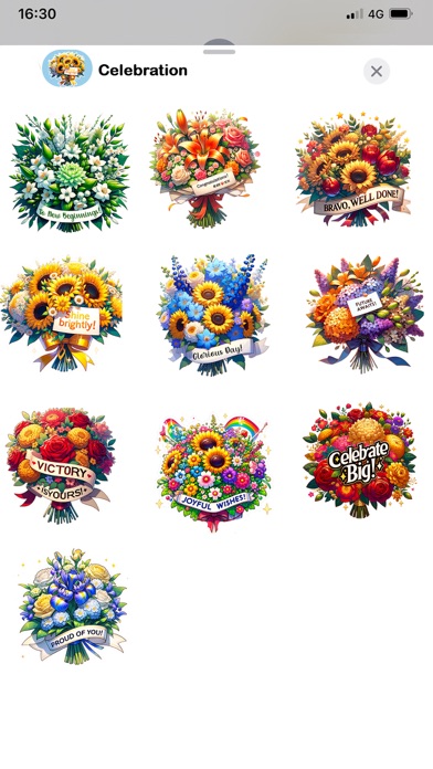 Screenshot #2 pour Celebrate with Flowers