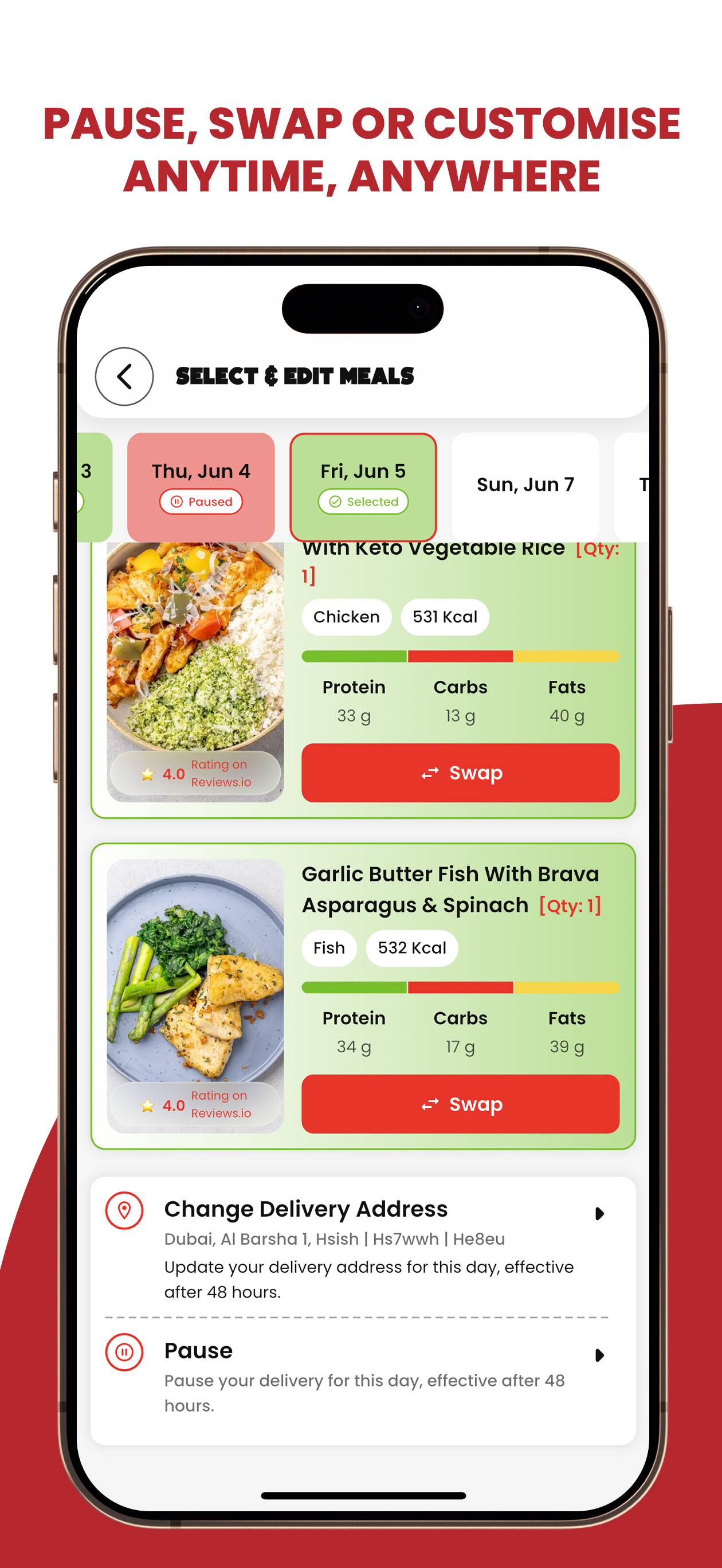 Meals on Me: Healthy Meal Plan