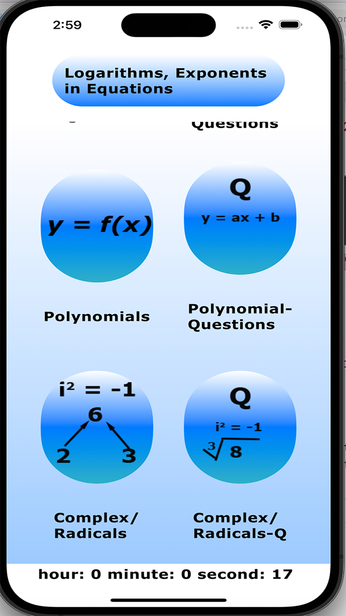 Logarithm-Exponent-Polynomial