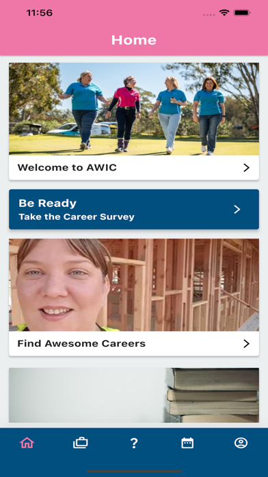 Be Ready App Supported by AWIC Screenshot
