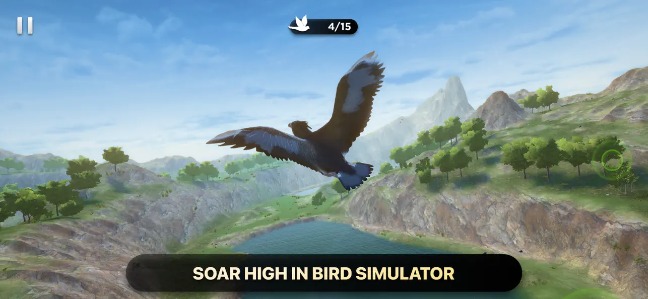 #1. Bird Fly High 3D Simulator (iOS) Von: Open Time Labs, LLC