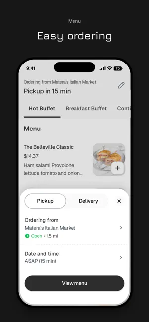Matera's Italian Market screenshot 3