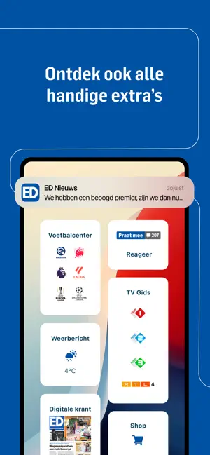 ED nieuws iPhone screenshot 5