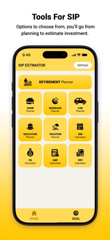 SIP & Loan Planner Calculator screenshot