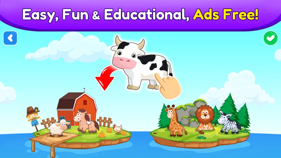 Скриншот Toddler Learning Games 2+ Kids на iPhone 5