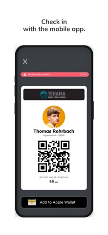 Tehama Family Fitness Center screenshot