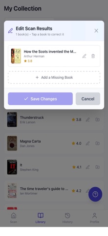 Shelf Scan: Book Spine Scanner Screenshot 6 of 7