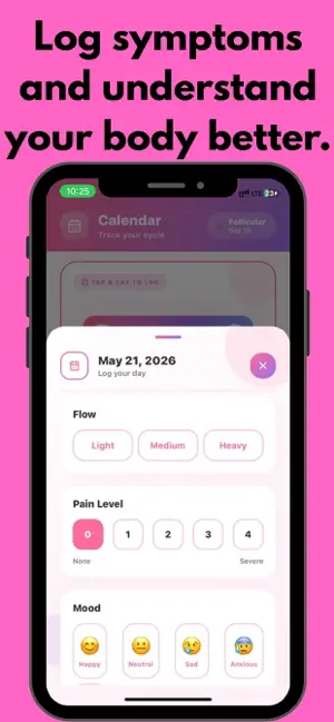 Aurelle Period Tracker screenshot 4