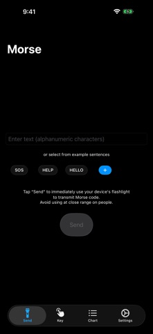 Light Signals: Morse Code Screenshot 1 of 4