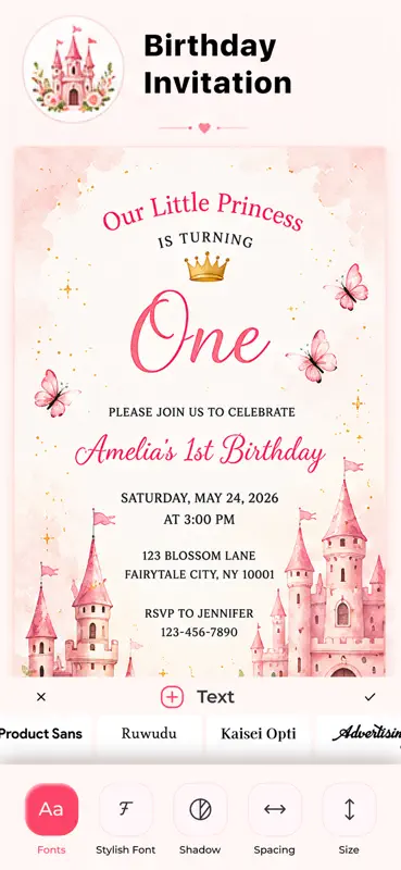 Invitation Card Maker · screenshot 1 of 8
