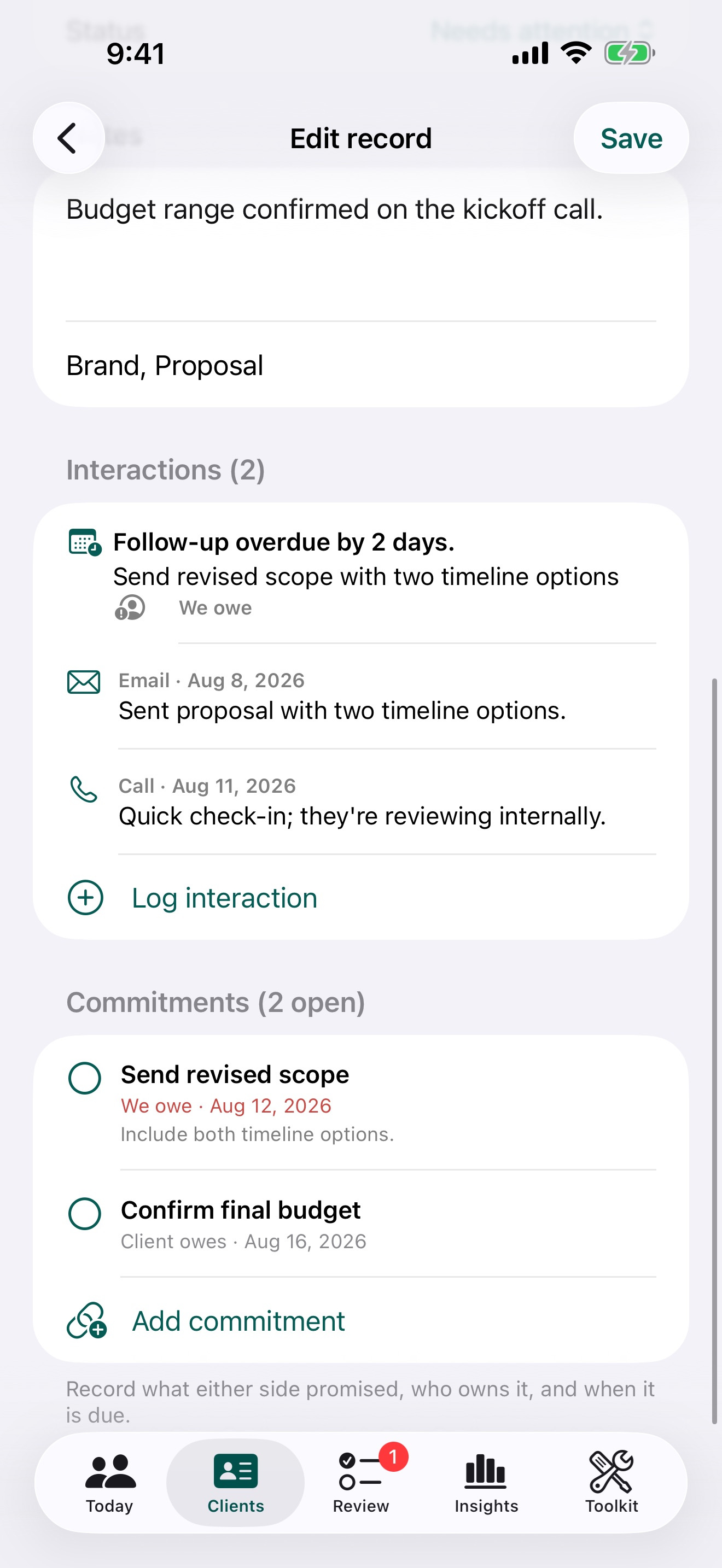 Client Compass screenshot 4 of 5