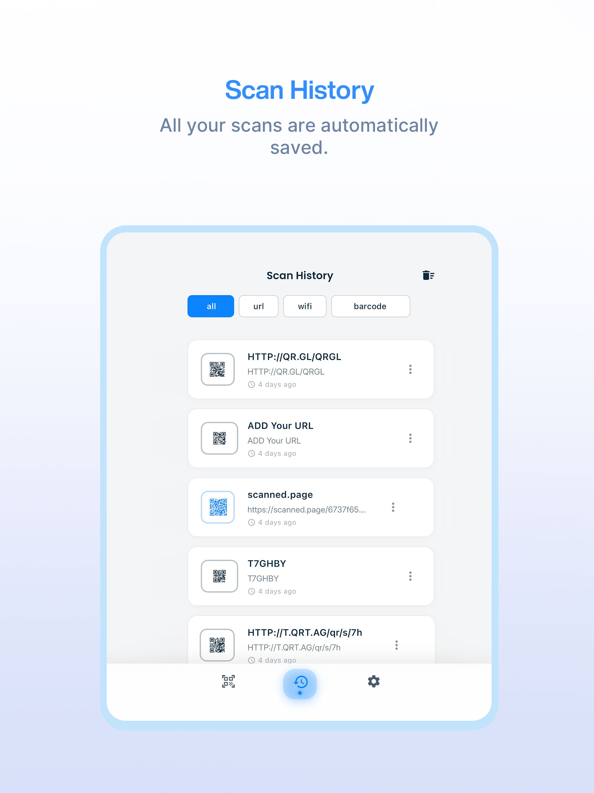 QrSync: QR & Barcode Scanner