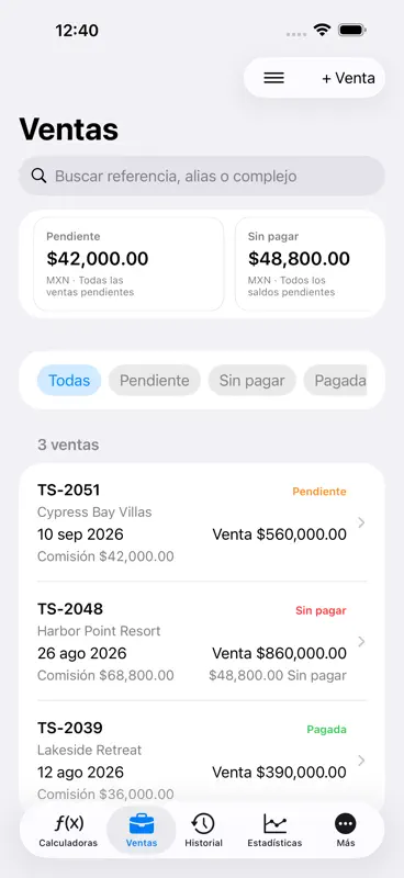 Timeshare+: Puntos y costos screenshot 6 of 10