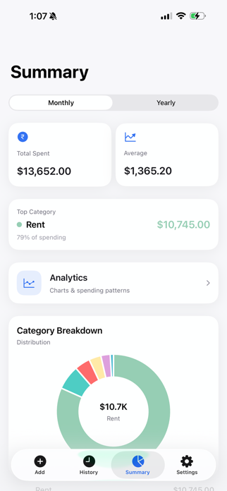 Expense Tracker Personal Screenshot 4 of 8