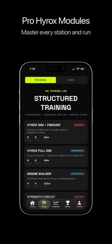 RoxLab - Hyrox Trainer Screenshot 4 of 6