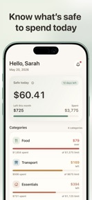 Monthly Budget & Bill Planner screenshot