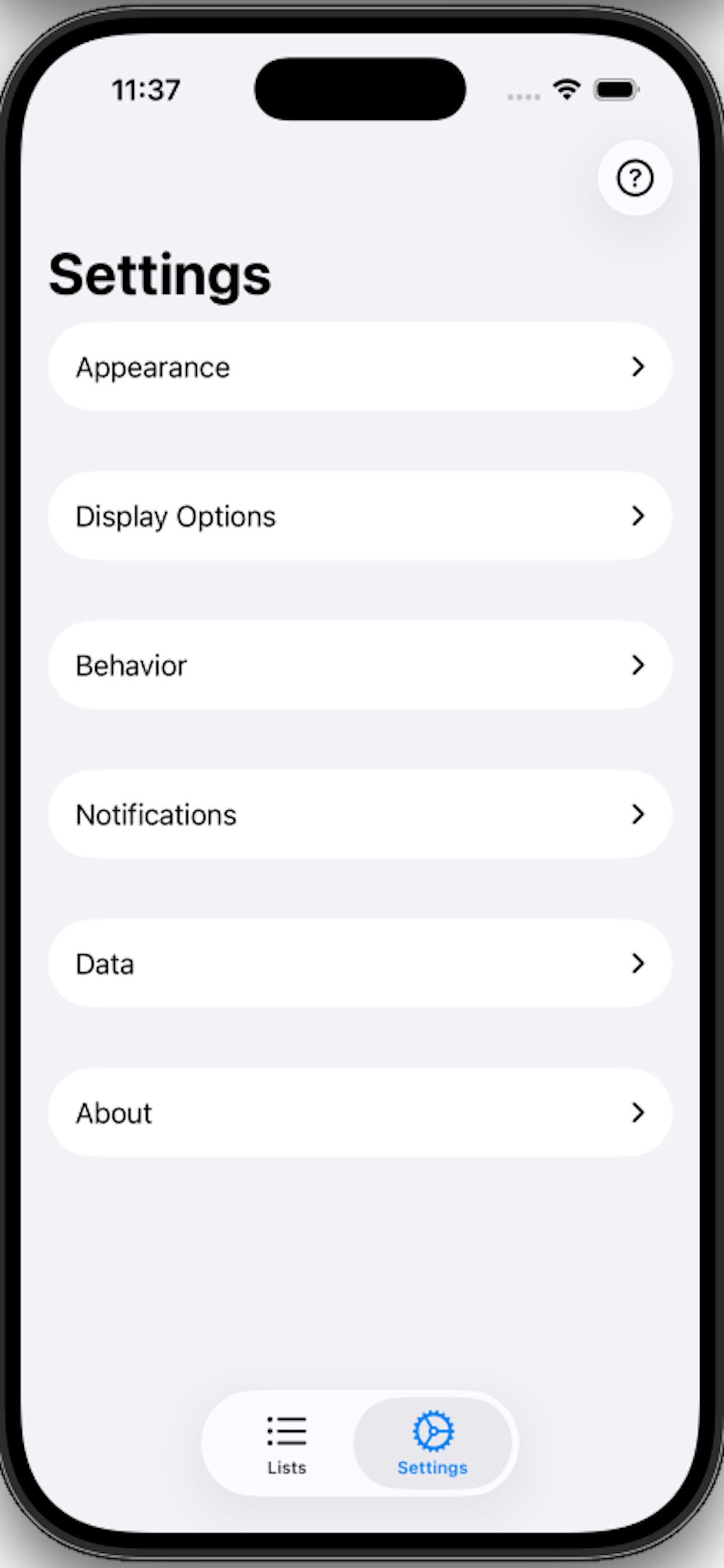 RemListDB screenshot 3