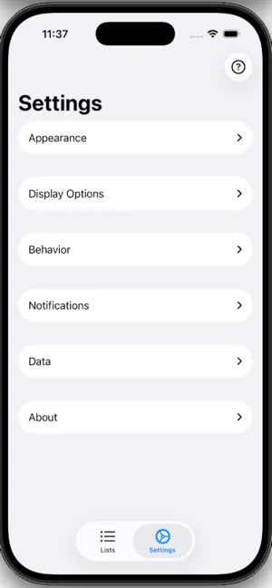 RemListDB screenshot 3