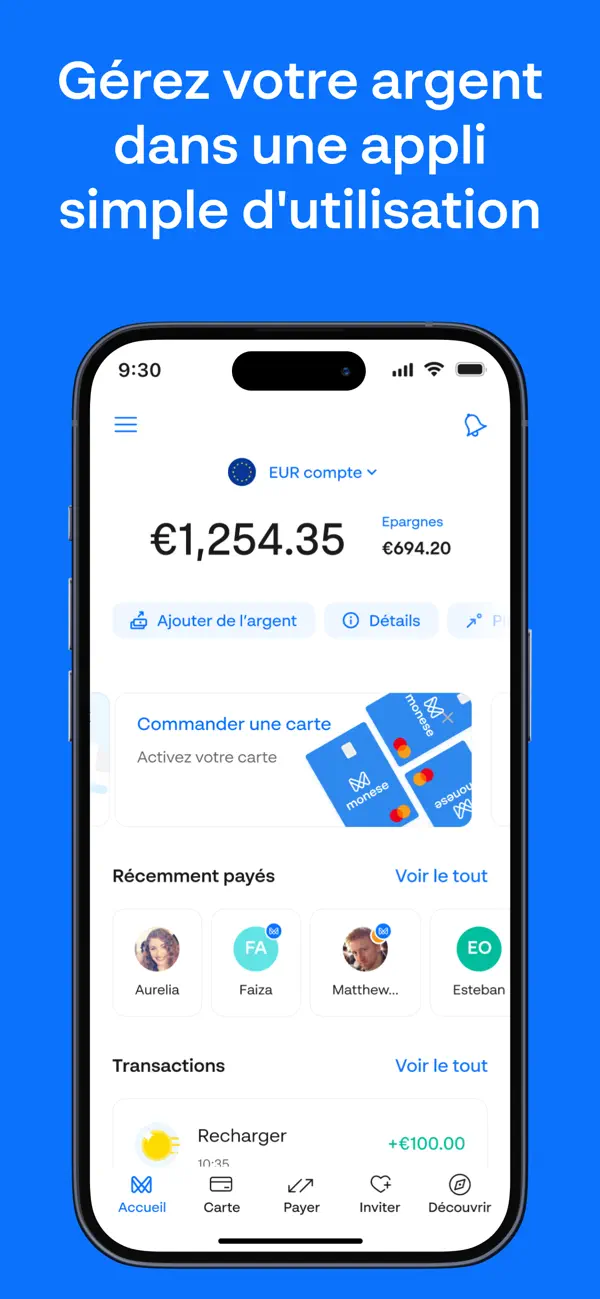 Screenshot #3 pour Monese - A banking alternative