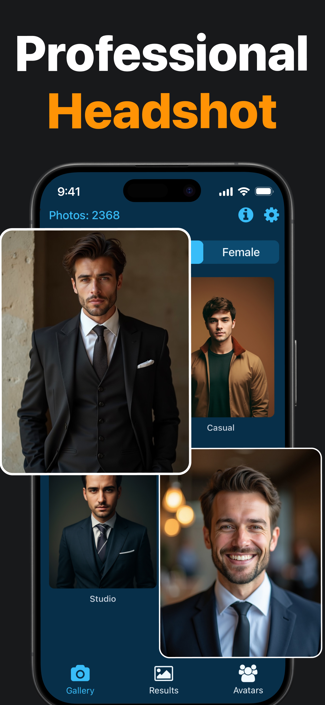 AI Professional Headshot Photo
