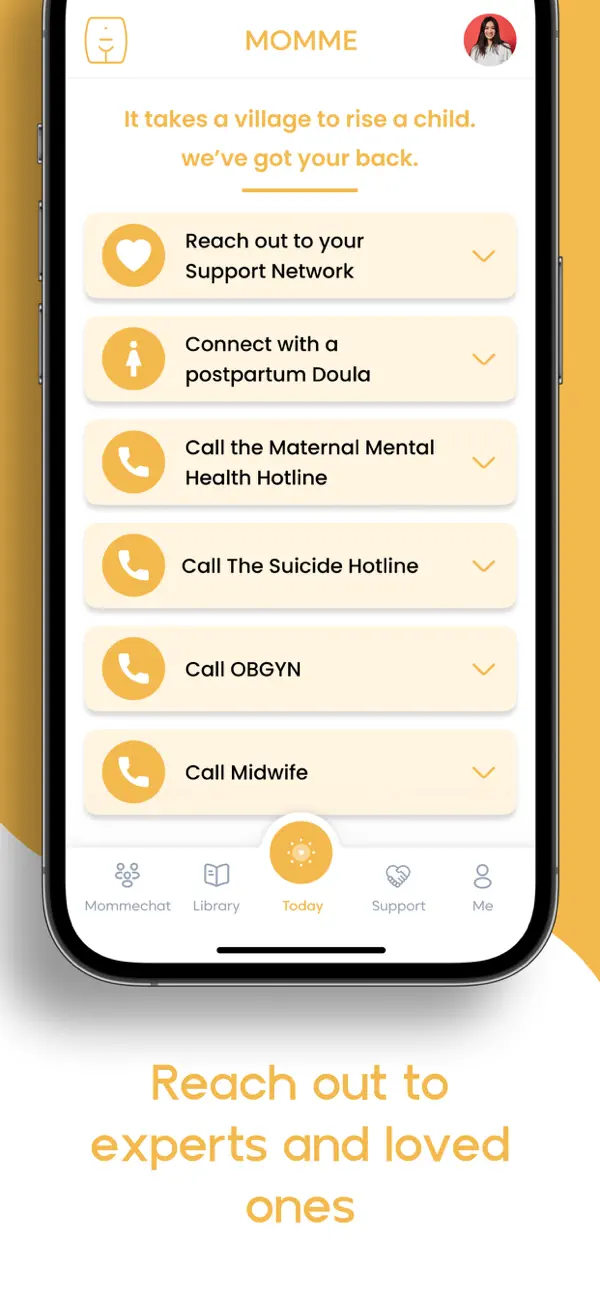 #4. Momme: Daily Postpartum Care (iOS) Von: Momme LLC