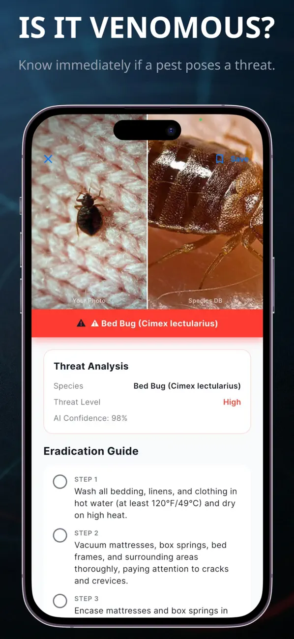 #2. Bug Identifier: Bed Bug, Pest (iOS) Ved: 嵩 张
