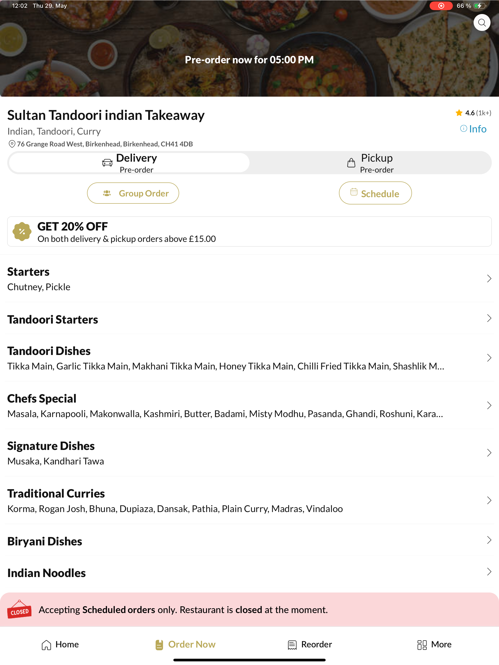 Sultan Tandoori.
