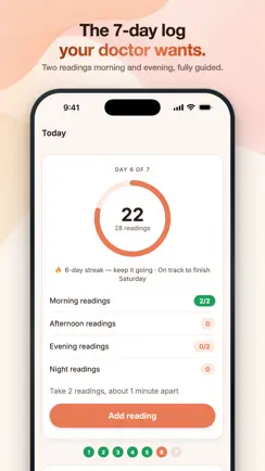 Cuff: Blood Pressure Log iPhone image 1