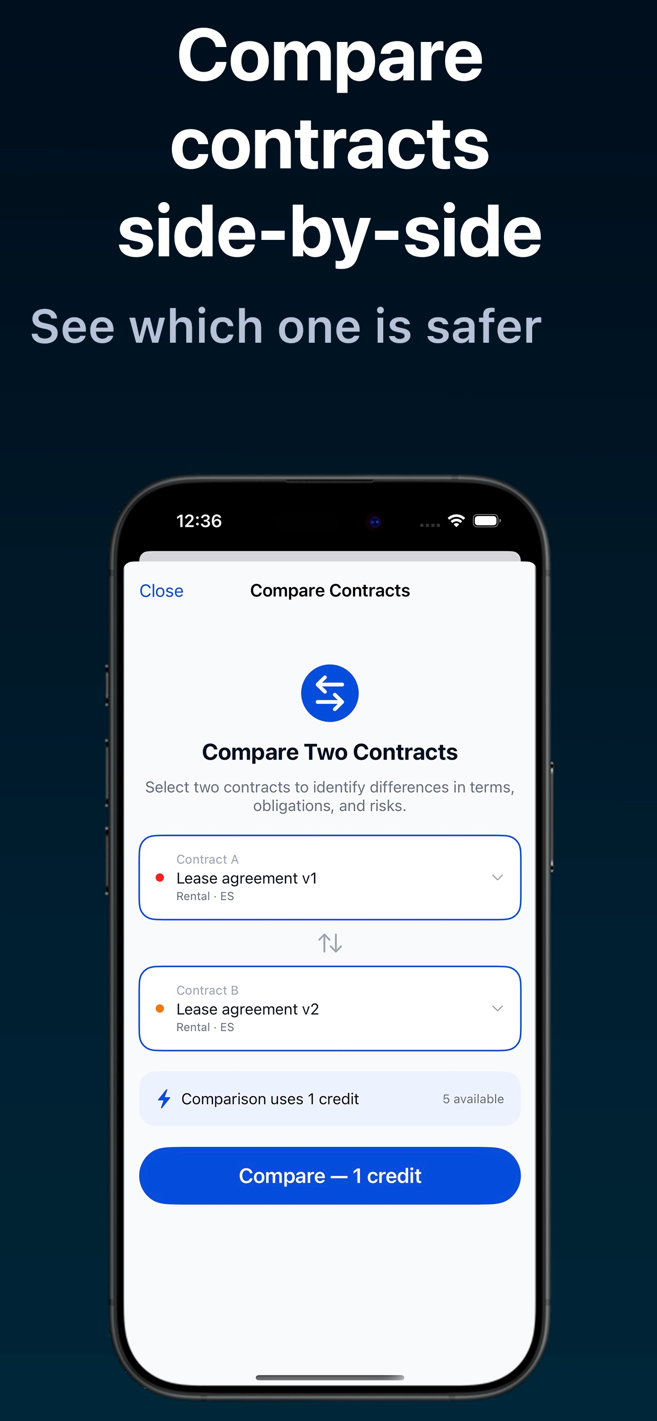 Unclause: AI Contract Analyzer screenshot 4