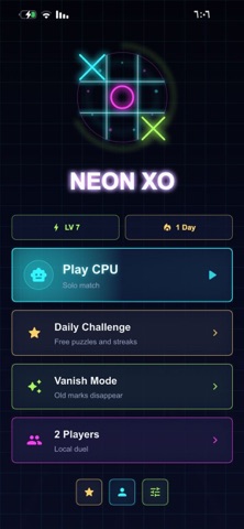 Neon XO Screenshot 1 of 6