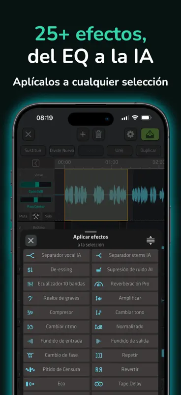 SoundLab - Editor de audio screenshot 5 of 10
